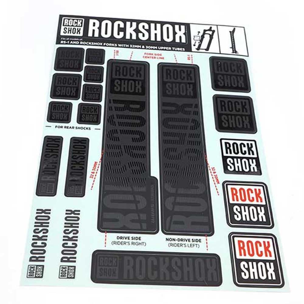RockShox Unisex – Erwachsene fælgbånd-03055019 Felgenb nder, Stealth, 30/32mm Standrohre EU