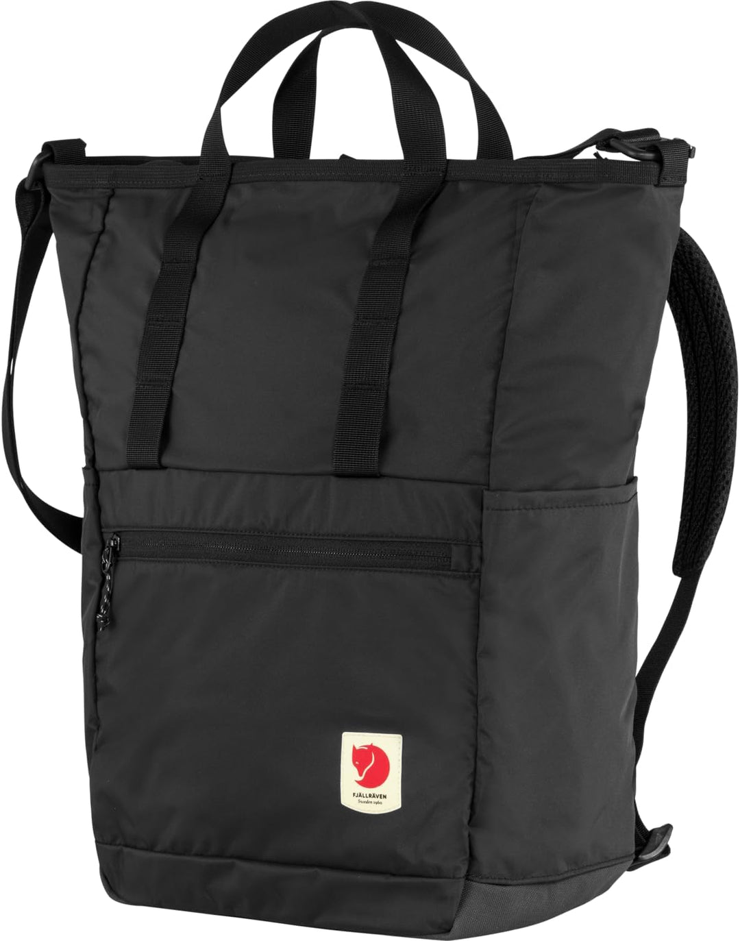 Fjällräven Unisex High Coast Totepack Tagesrucksack, 23 l Schwarz Single, Schwarz Single