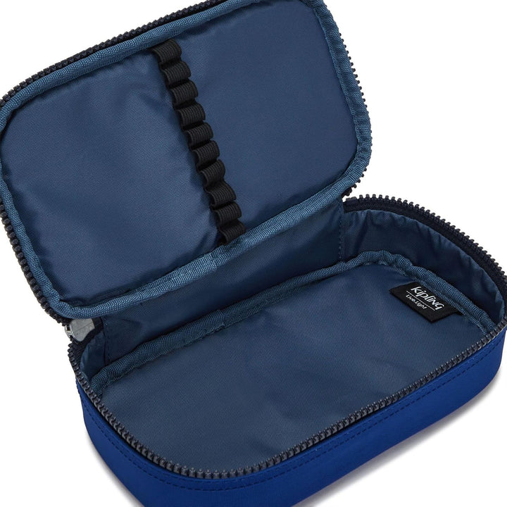 Kipling 50 Stifte, Federmäppchen für bis zu 50 Stifte, 21 cm, 1 l, Blaue Tinte C, Einheitsgrösse, 50