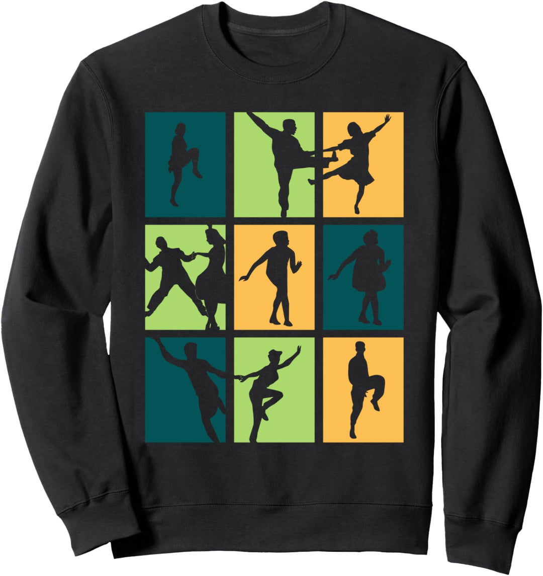 Boogie Woogie Tanz Retro Design Sweatshirt