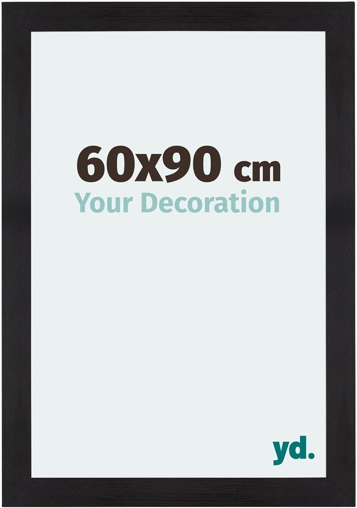 yd. Your Decoration - Bilderrahmen 60x90 cm - Bilderrahmen aus MDF mit Acrylglas - Antireflex - Ausg