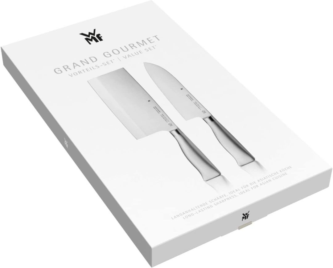 WMF Grand Gourmet Asia Messerset 2teilig, Made in Germany, 2 Messer geschmiedet, Küchenmesser Set, S