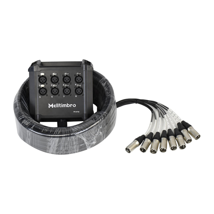 Lautsprecher Flachbau-XLR-Sende-Leiterplatten-Snake-Kabel, kompakte XLR-Box-Snake für Live, Aufnahme