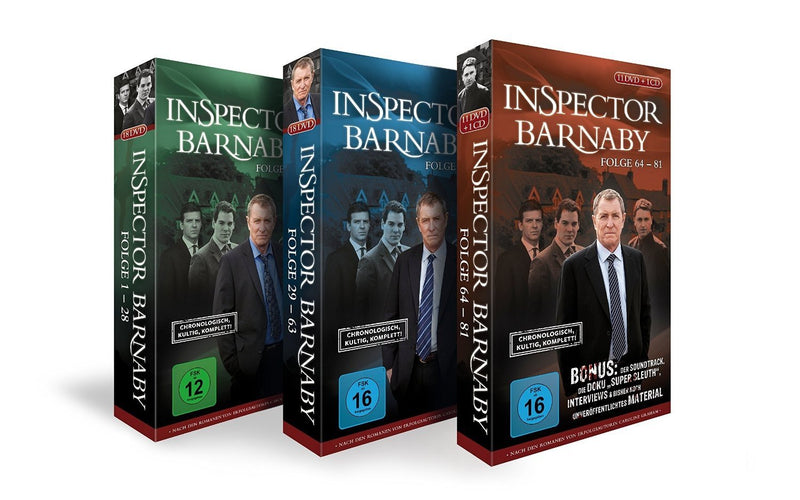 Inspector Barnaby - Die John Nettles Gesamtbox [47 DVDs + 1