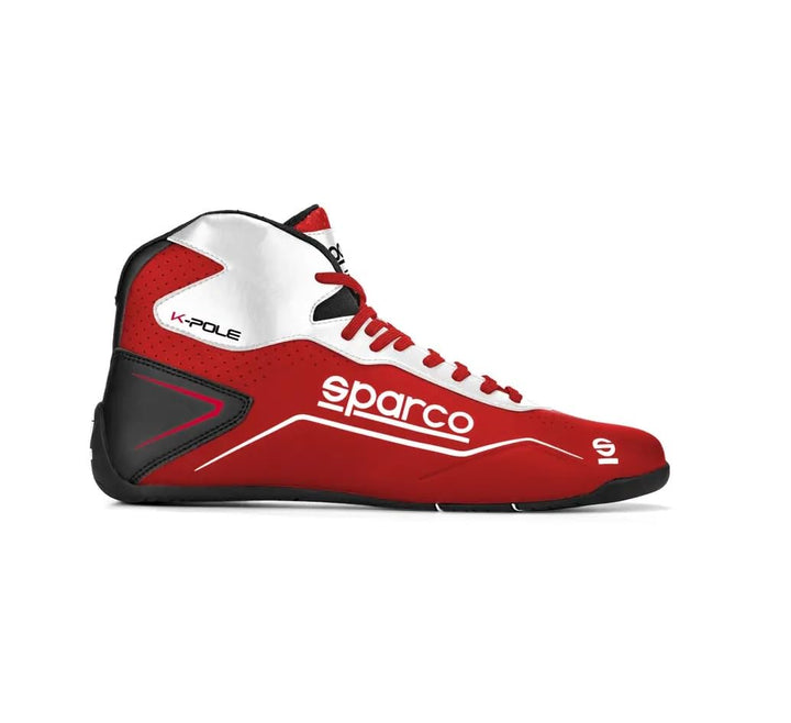 Sparco Kart Schuhe K-Pole SCHWARZ/FLU, GRÖSSE 40 EU