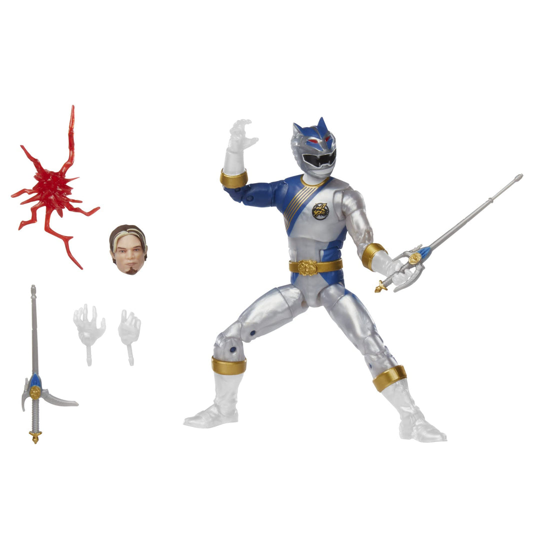 Power Rangers Lightning Collection Wild Force Lunar Wolf Ranger 6-Inch Premium Collectible Action Fi