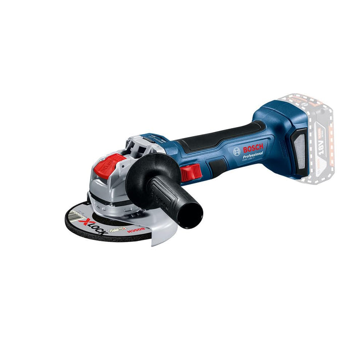Bosch Professional 18V System Akku Winkelschleifer GWX 18V-7 (mit X-LOCK-Aufnahme, Scheiben- Ø125mm,