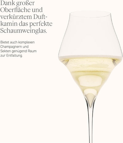 Josephine No. 4 | Champagne | Champagnergläser 6er Set designed by Kurt Josef Zalto 6 Stück (1er Pac