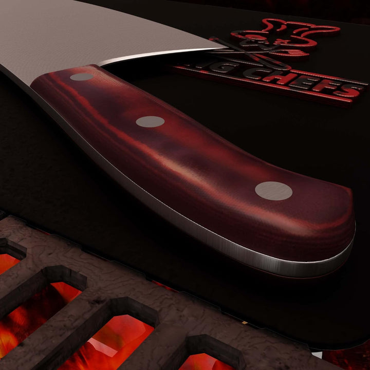 GIESSER seit 1776 - Made in Germany - Hackbeil 22 cm Rocking Chefs, PremiumCut Butcher No 1, Chinesi