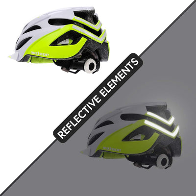 meteor® Marven Fahrradhelm Herren Damen Kinder-Helm MTB rollerhelm mädchen kinderfahrradhelm für Dow