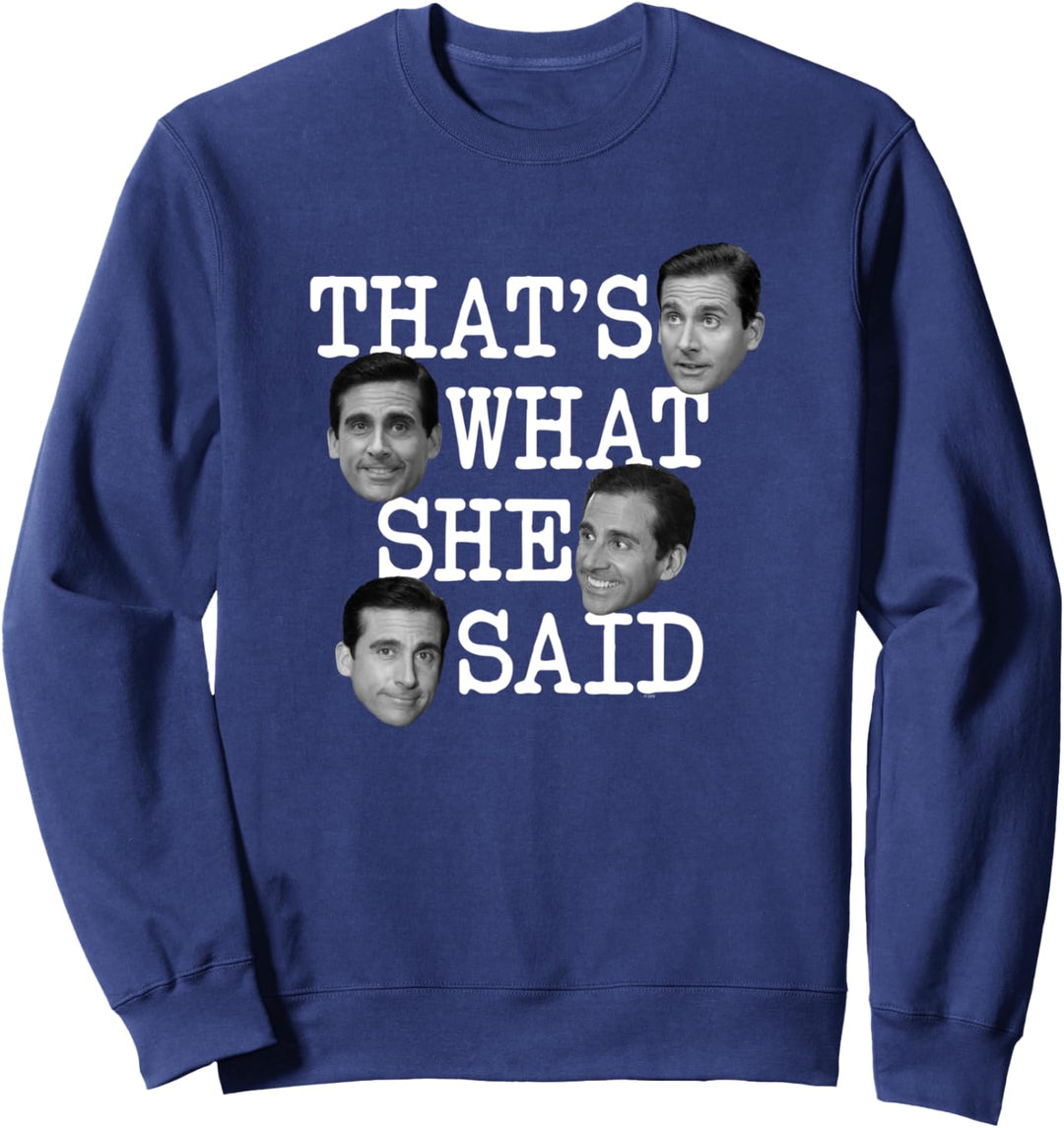The Office Michael Sie sagte Köpfe Sweatshirt