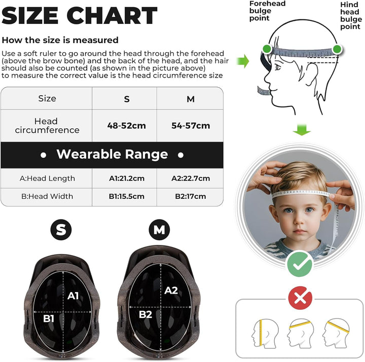 ROCKBROS Kinderhelm Integriert Fahrradhelm Kinder Jugend Fullface Helm mit Abnehmbarem Kinnschutz BM