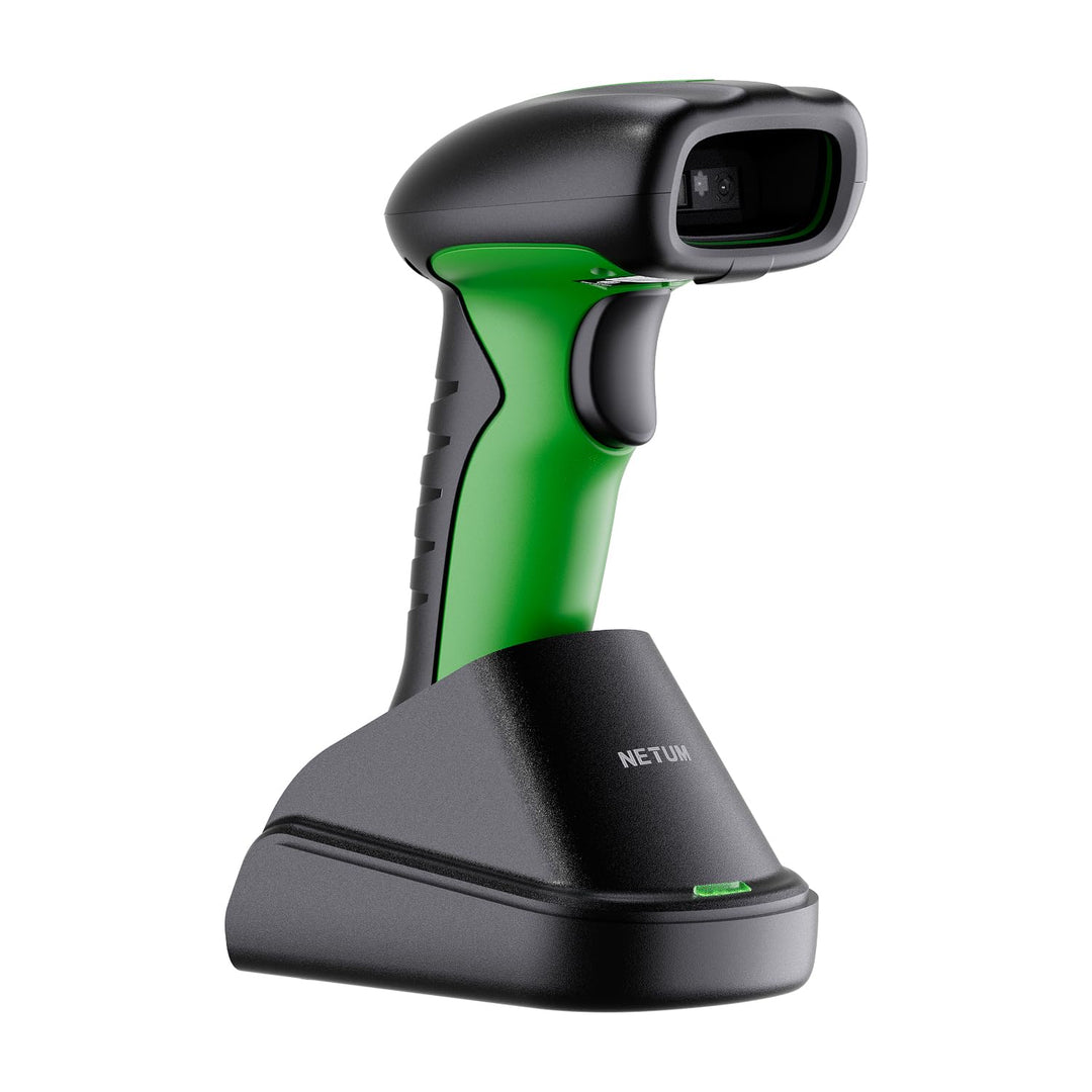 NETUM kabelloser QR-Code-Scanner Barcode-Scanner Bluetooth 2D 1D-Barcode-Lesegerät, 2600 mAh, Fallsc