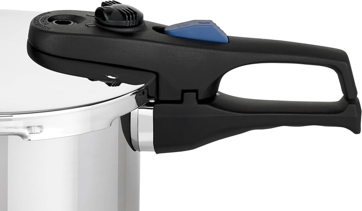 ELO Schnellkochtopf Praktika XL Set 5tlg. 22cm, aus Edelstahl 18/10, automatisches Druckregelsystem,