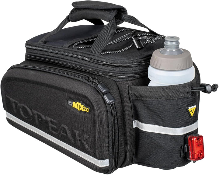 Topeak MTX TrunkBag DXP 2.0 w/Trunklock & Keys Gepäckträgertasche, 36 x 25 x 29 cm, 19,4 L, Schwarz