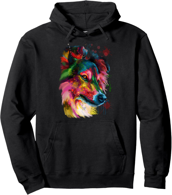 Sheltie Shetland Sheepdog für eine Hunde Mama Pullover Hoodie