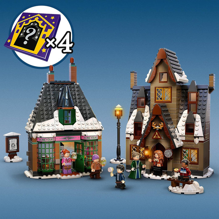 LEGO 76388 Harry Potter Besuch in Hogsmeade Spielzeug für Jungen und Mädchen ab 8 Jahre, Set zum 20.