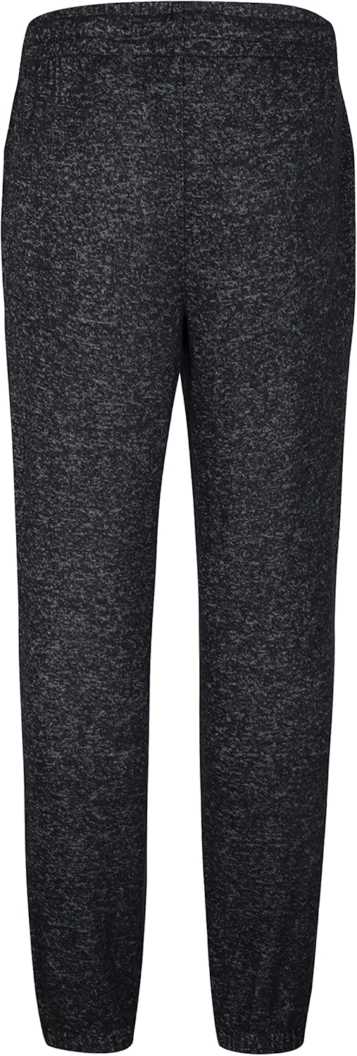 Hurley Mädchen Sporthose aus weichem Strick Hose, schwarz (Black Heather), 10 años