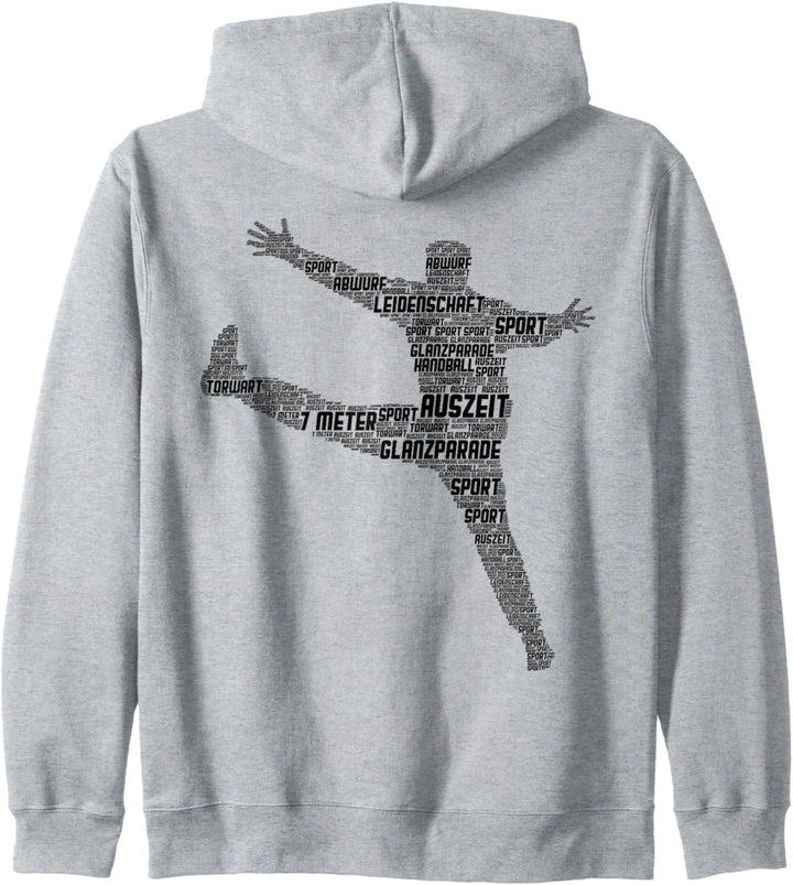 Handball Torwart Torhüter Handballer Kinder Jungen Kapuzenjacke