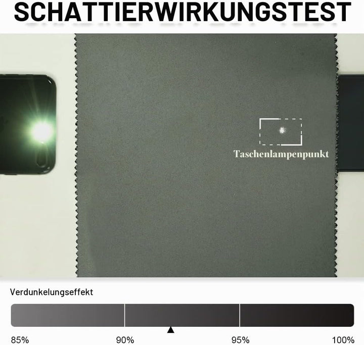 PONY DANCE Abdunkelnde Vorhänge Wohnzimmer Ösenschal 2er Set Gardinen Blickdicht Thermo Vorhang Kält