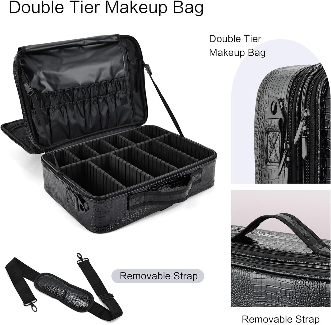 Kosmetiktasche Make up Tasche Gross Make up Koffer Kosmetikkoffer Schminktasche Schminkkoffer Make u