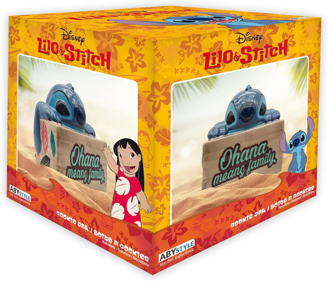 ABYSTYLE Disney - Cookie Jar - Lilo & Stitch - Ohana, ABYTAB067