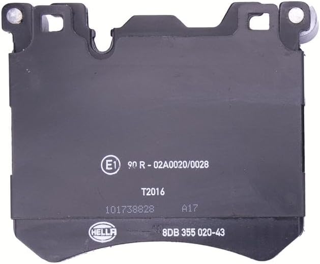 HELLA PAGID 8DB 355 020-431 Bremsbelagsatz - T2016 - Dicke/Stärke: 19.4mm - Bremssystem: Brembo - fü