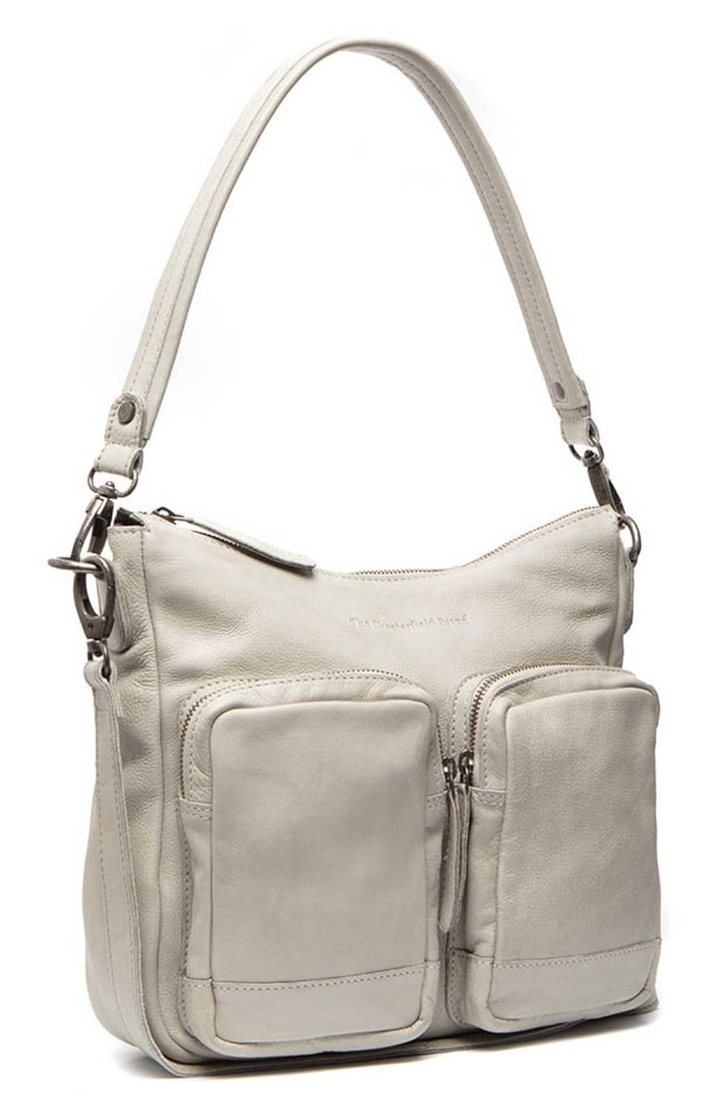 The Chesterfield Brand Washed Nitra Schultertasche Leder 29 cm