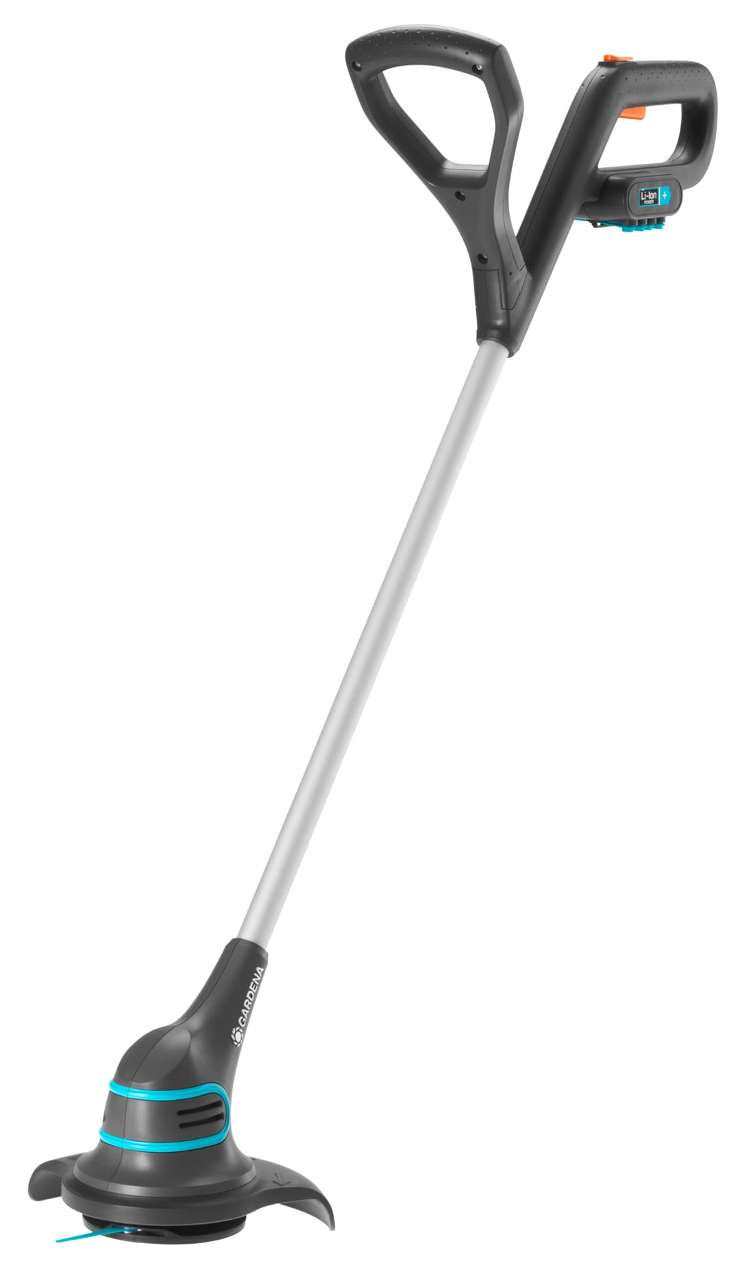 Gardena Akku-Trimmer SmallCut Li-23R: Rasentrimmer, 230 mm Schnittkreis, langlebige Kunststoffmesser