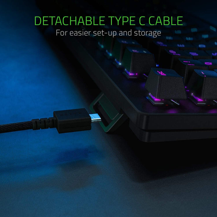 Razer Huntsman Tournament Edition (Red Switch) - Gaming-Tastatur ohne Ziffernblock (Lineare Optische