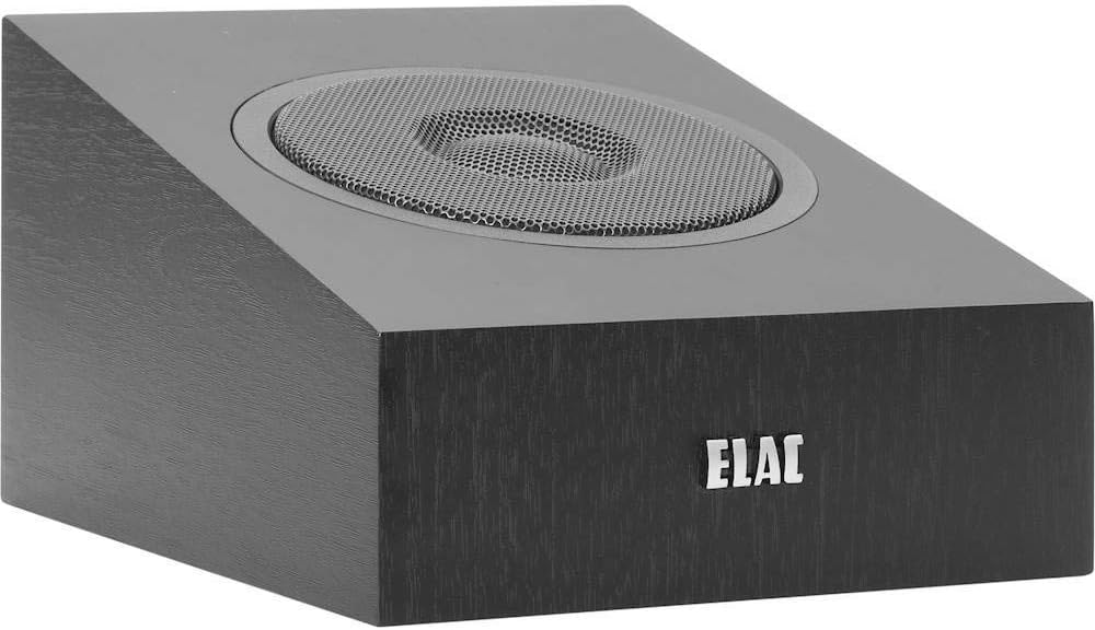 ELAC Debut 2.0 A4.2 Dolby Atmos Modul-Lautsprecher, Schwarz, Paar – Konzentrischer Treiber mit 1,3 c