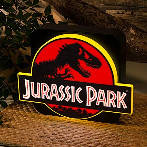 Numskull Lampe, Plastik, Mehrfarbig, 25.7 x 21.6 x 8.7 cm, NS2403 Jurassic Park Lampe, Jurassic Park