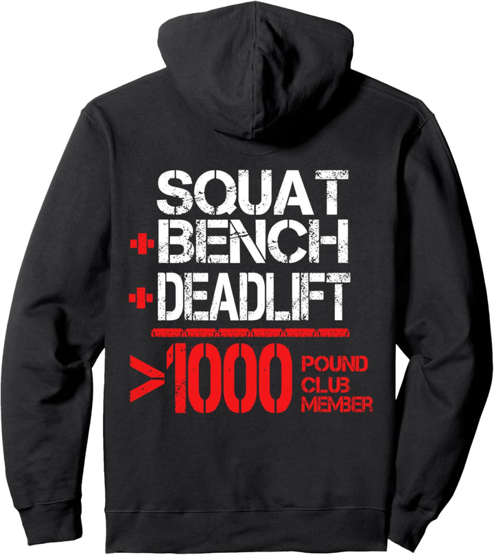 1000 Pound Club Pullover Hoodie