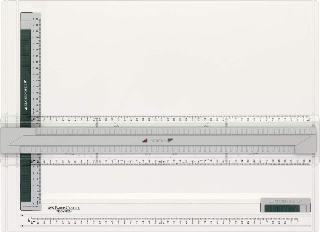 Faber-Castell Zeichenplatte A3 + Tragetasche A3 + 3er Set Druckbleistifte