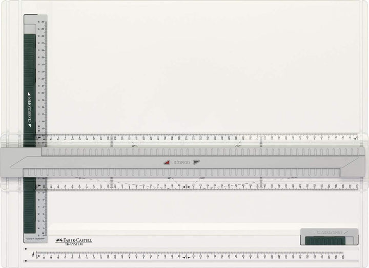 Faber-Castell Zeichenplatte A3 + Tragetasche A3 + 3er Set Druckbleistifte