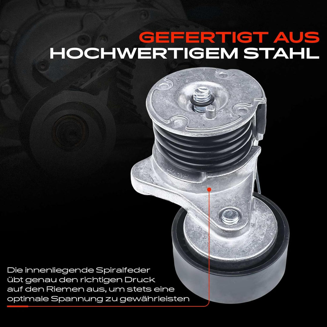 Frankberg Spannrolle Riemenspanner Vorne für Captiva C100 C140 Cruze J300 Epica Lacetti Nubira Antar