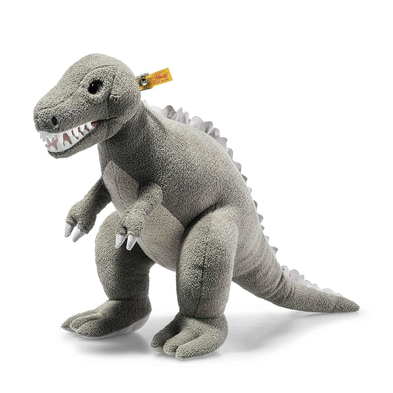 Steiff 067136 Thaisen T-Rex Dino - 45 cm - Kuscheltier - grau Paloma, Paloma