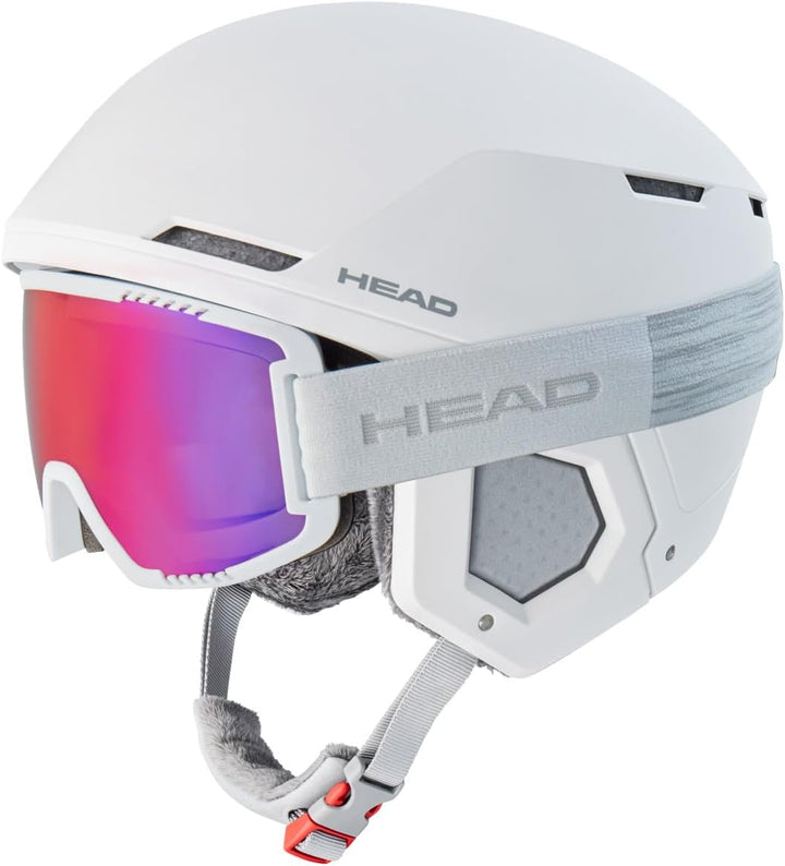 Head COMPACT Ski- und Snowboardhelm M/L Weiss, M/L Weiss