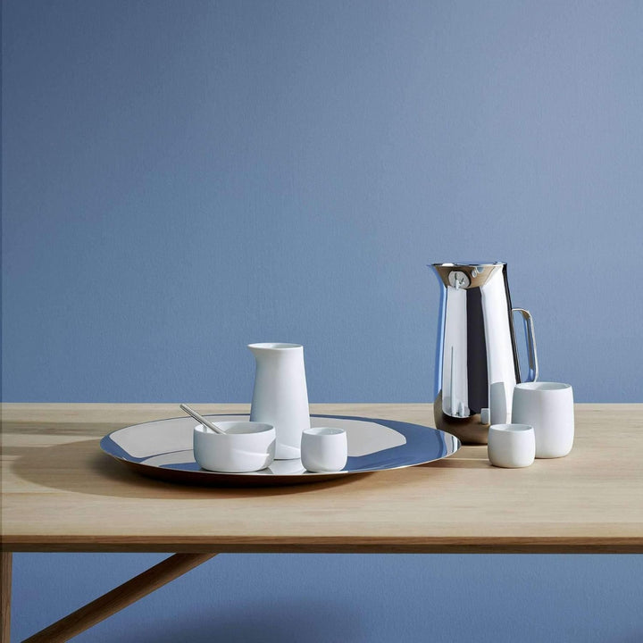 Stelton, Edelstahl, Silber, LxBxH 16,2x12,4x24cm