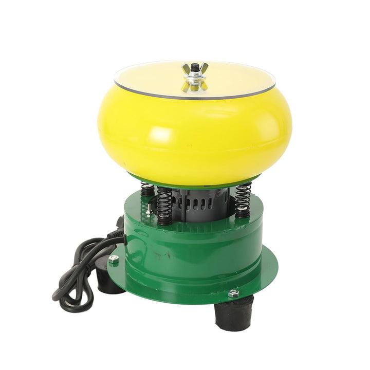 8 Zoll Poliermaschine Schmuck 100W Professionelles Steinpoliermaschine Elektrische Vibrierende Polie