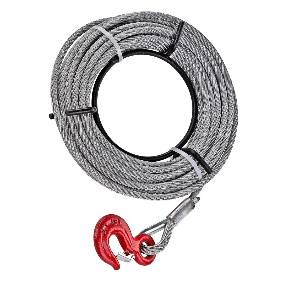 Stahlseil Drahtseil Windenseil Seil für Seilwinde Winde 11 mm x 20 m passend für Art. 68017