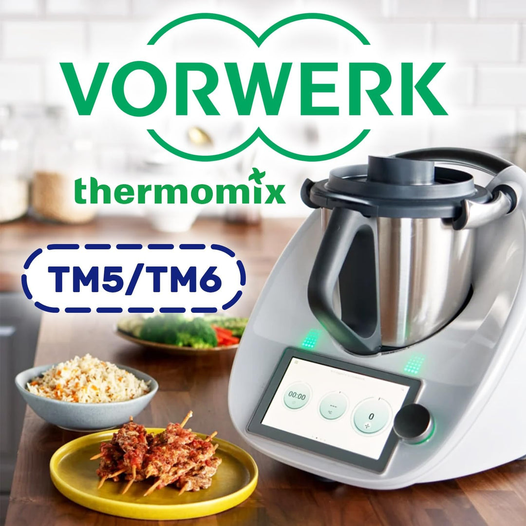 MONTERAL Deckel für Vorwerk Thermomix TM5 TM6 Küchenmaschine - Kit Enthält EIN Microfasertuch - Gara