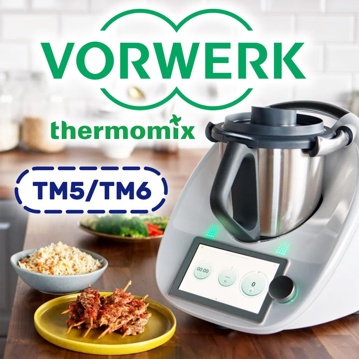 MONTERAL Deckel für Vorwerk Thermomix TM5 TM6 Küchenmaschine - Kit Enthält EIN Microfasertuch - Gara