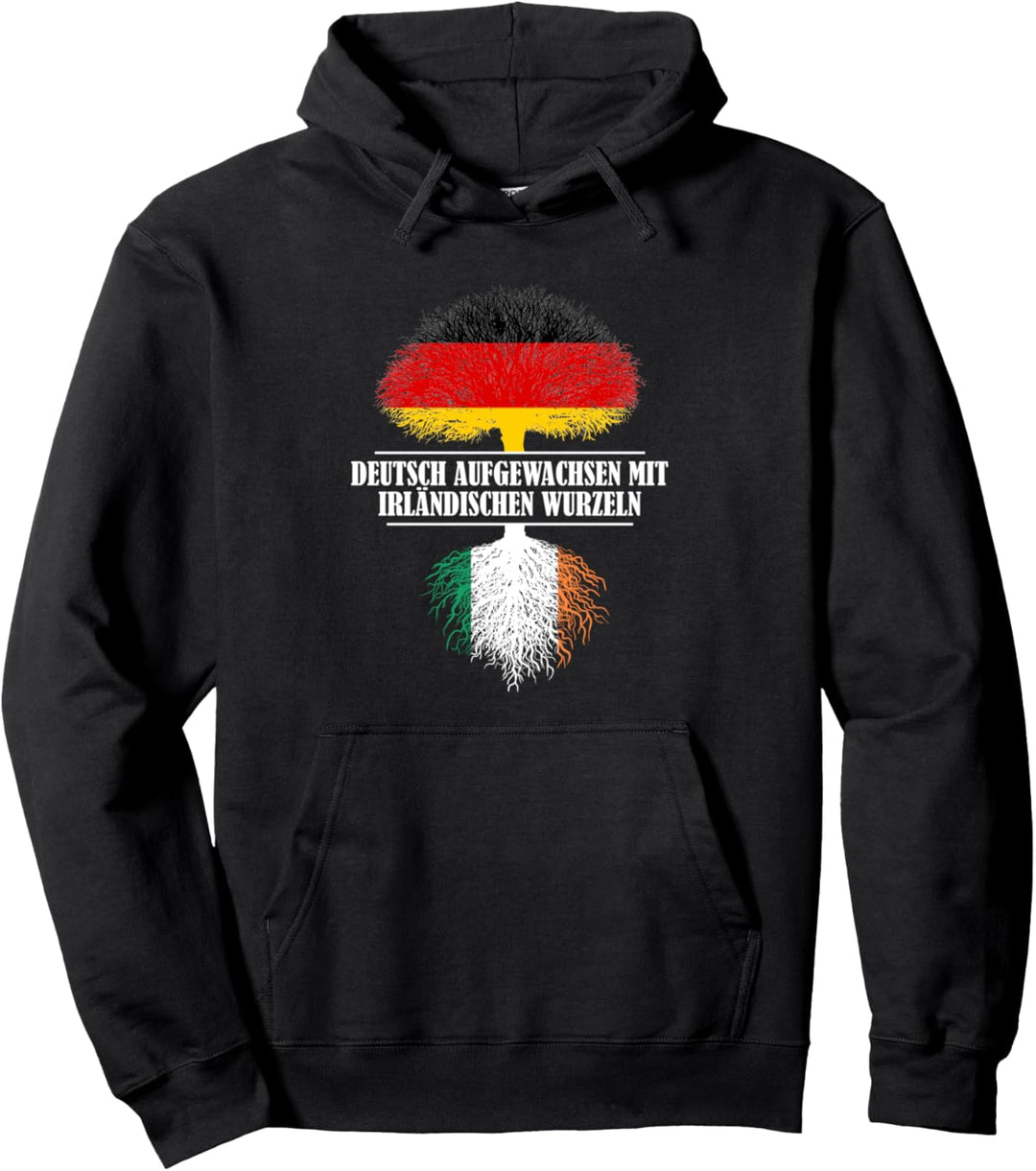 Deutsch mit irländischen Wurzeln Deutschland Irland Pullover Hoodie
