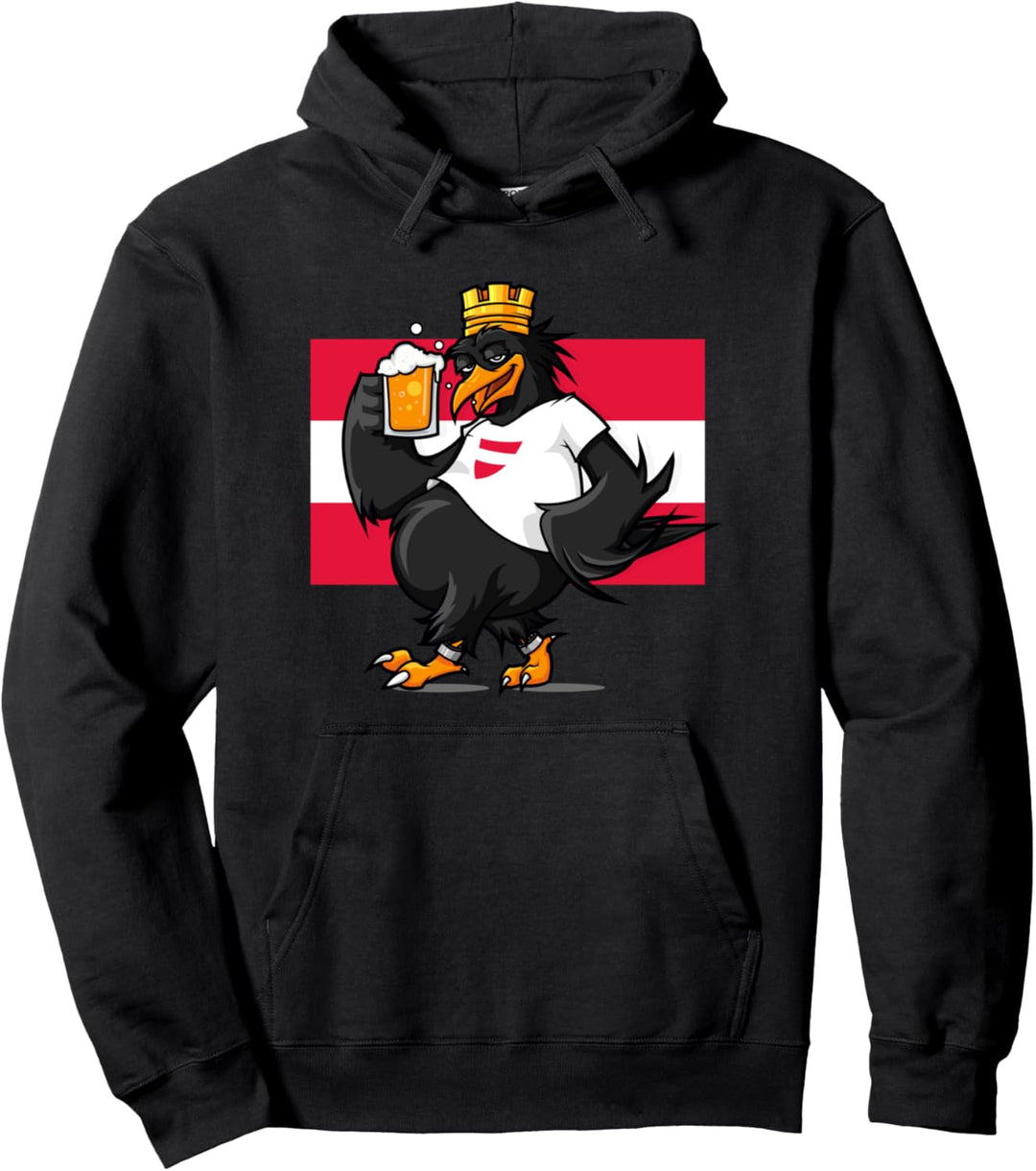 Bundesadler Österreich - Besoffener Adler - Rauschkind Pullover Hoodie