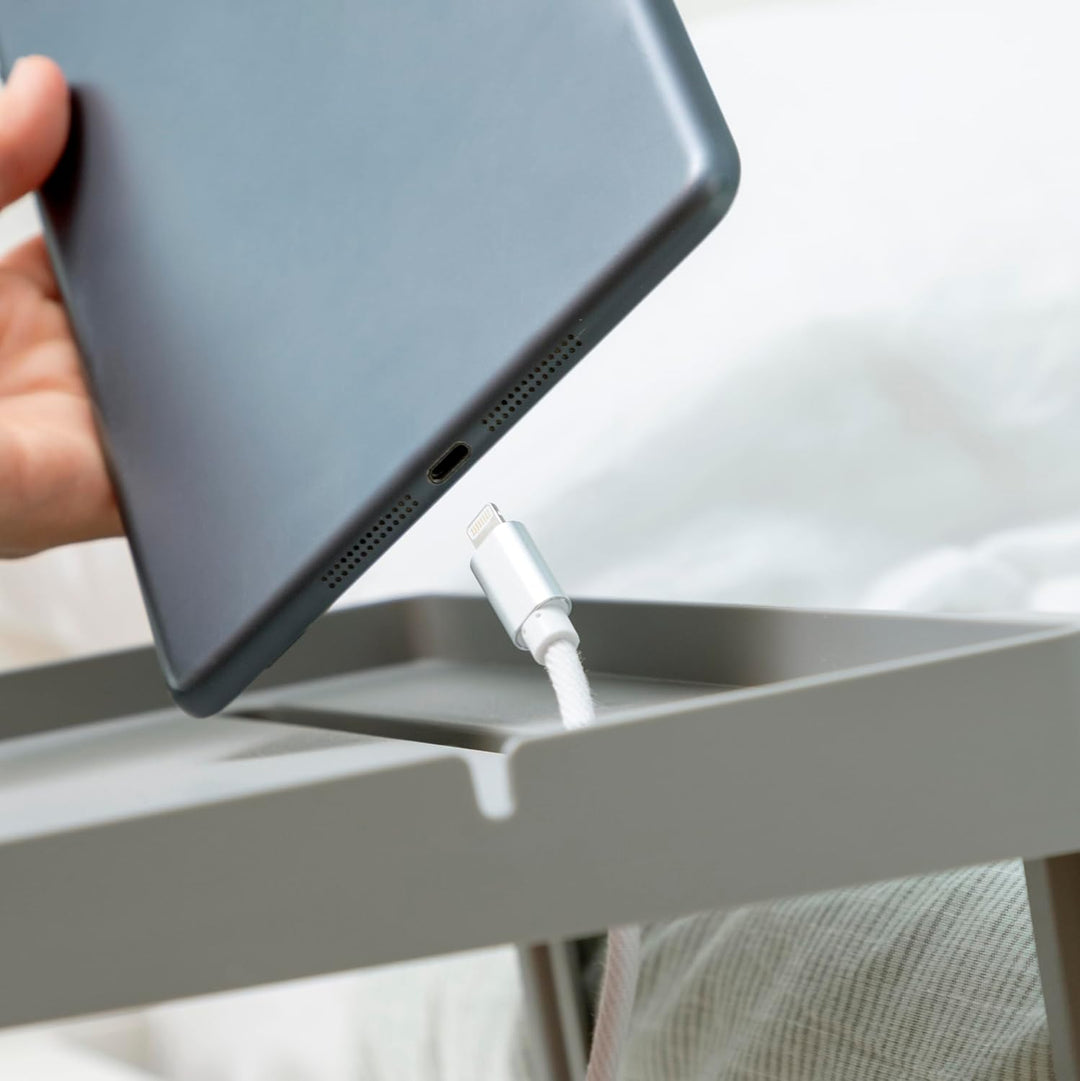 InnovaGoods® Universal Bettregal für das Bett, vielseitig einsetzbar mit 3 Regalen, verstellbar, fal