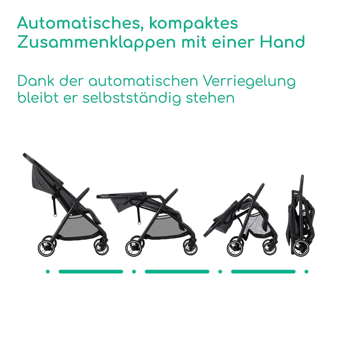 Bebeconfort Azur, Kinderwagen Buggy Kompakt, 0–3 Jahre (15 kg), Leichter Reisebuggy, Automatisch Ein