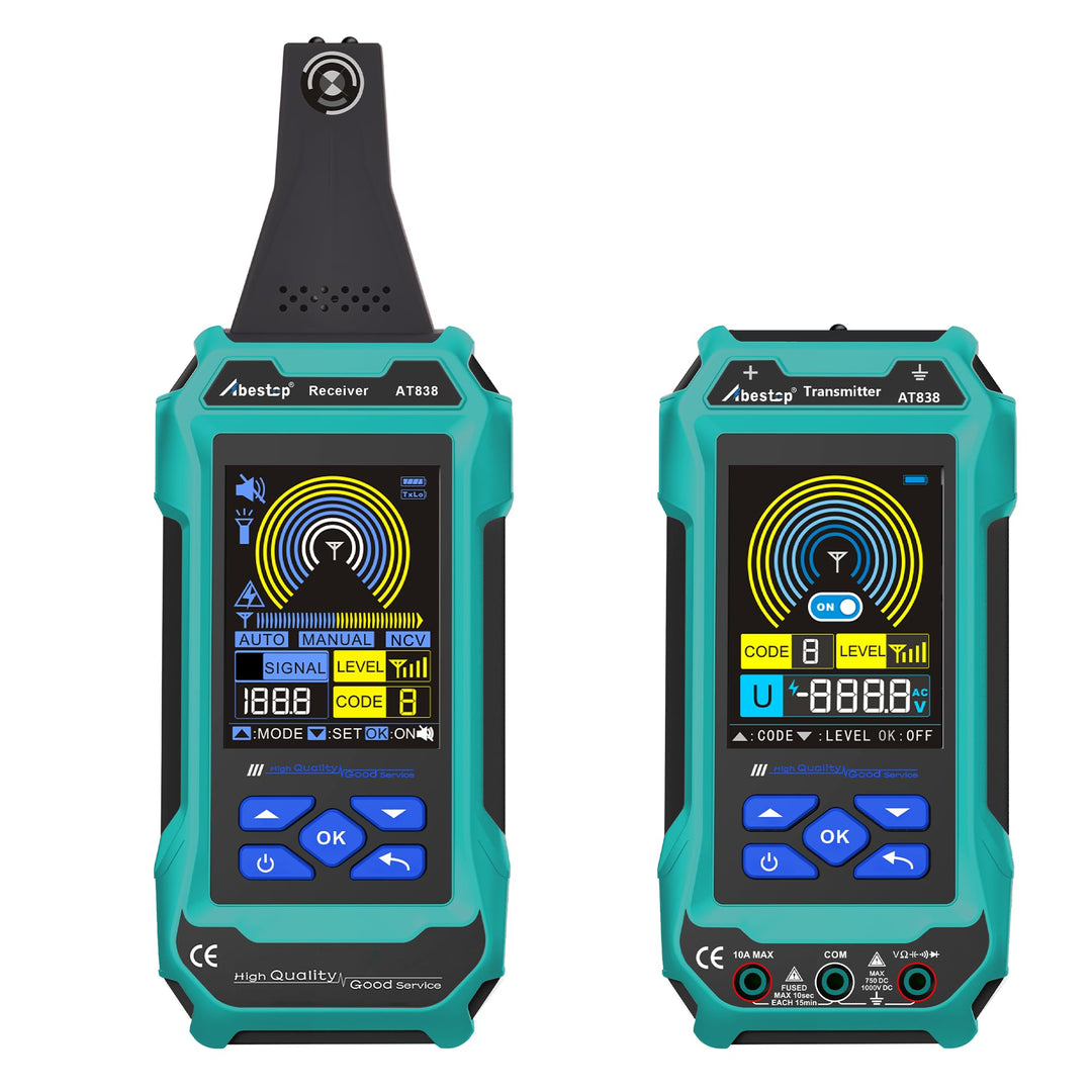 AT838 Abestop Multifunktionale Kabeltester Locator Circuit Tracer mit Multimeter-Funktion, Undergrou