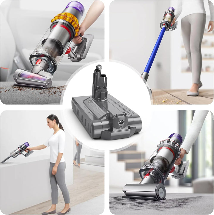 LabTEC V11 25.2V 3900mAh Li-ion Ersatzakku für Dyson V11 (Screw in Type) SV14 Absolute Complete Fluf