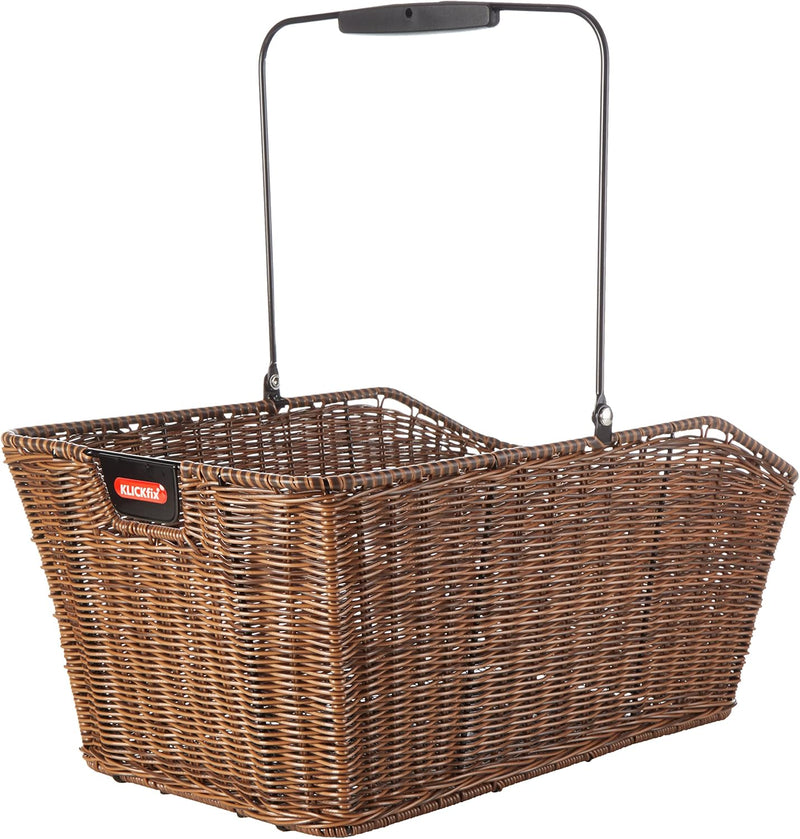 KLICKfix Unisex – Erwachsene Farradtasche Structura Gt für Racktime, Grau, One Size